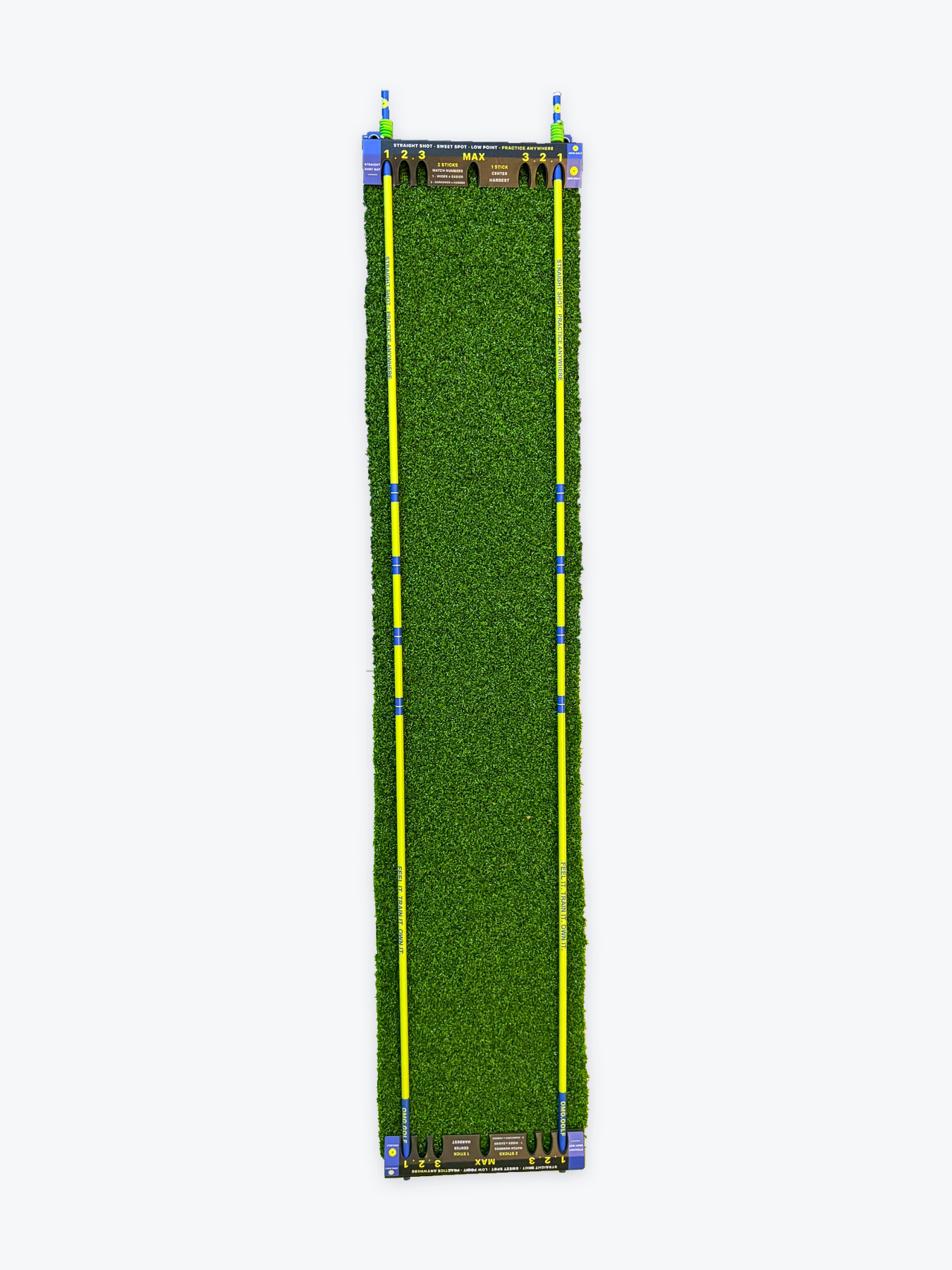 Rohožka se dvěma tyčkami