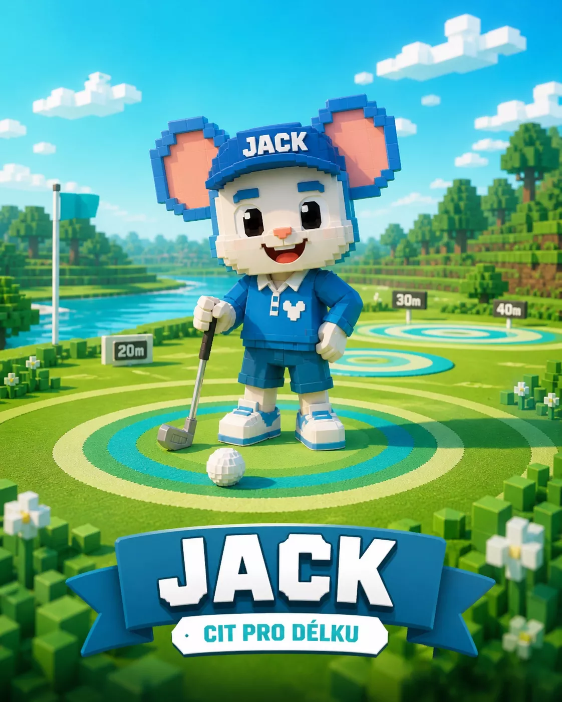 Jack, postava pro cit pro délku
