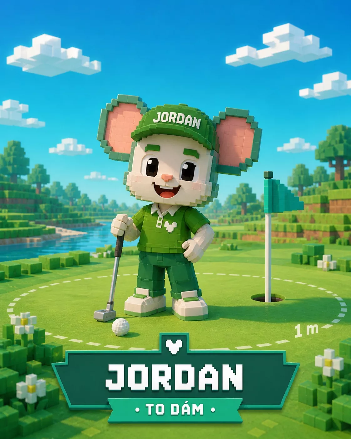 Jordan, postava pro krátké putty