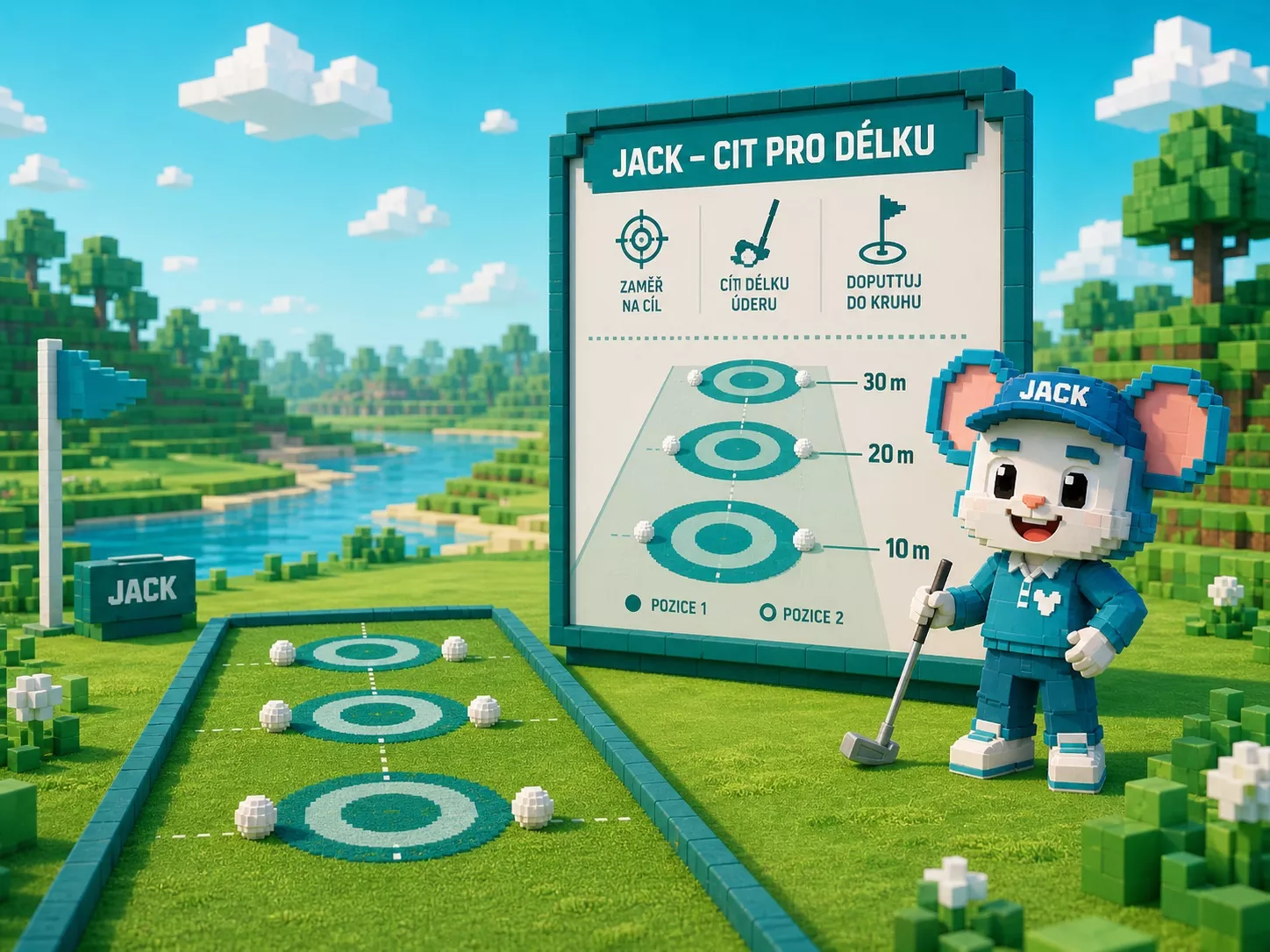 Informační deska Jack Skills Zone