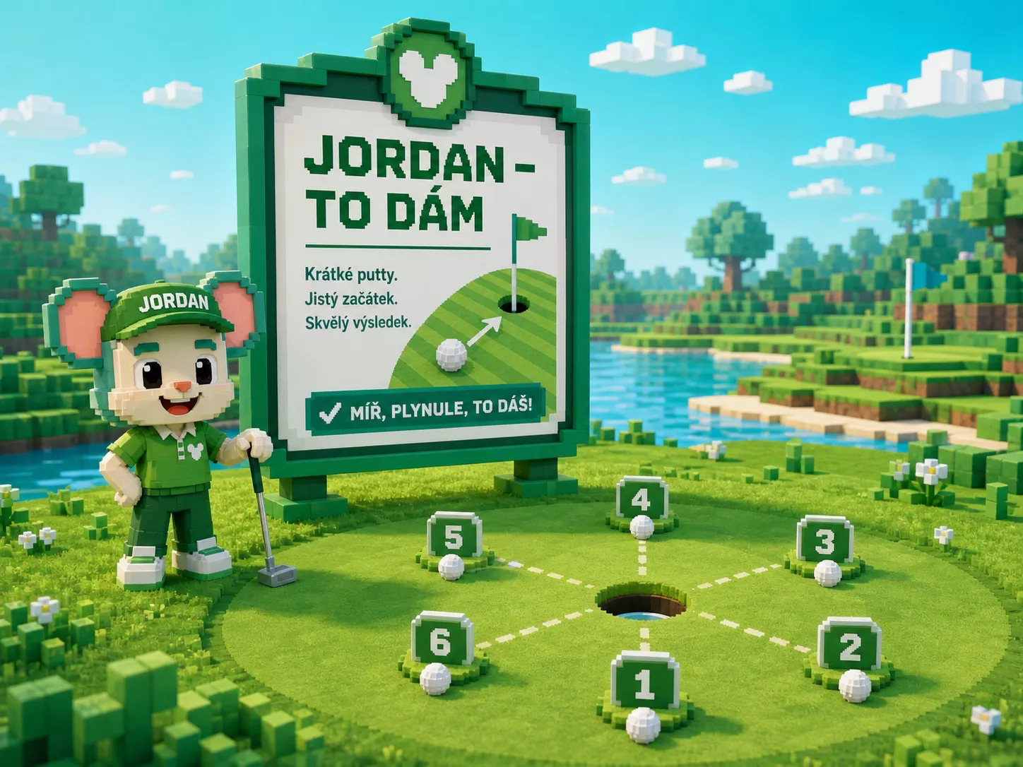 Informační deska Jordan Skills Zone